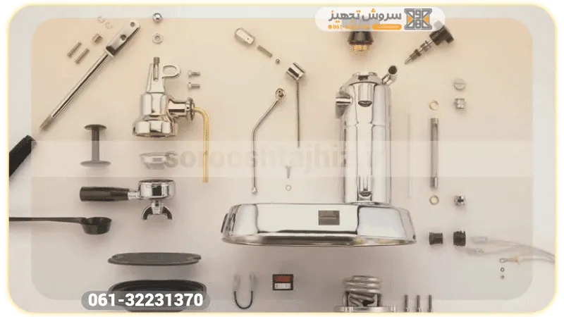 اجزا و قطعات اسپرسو ساز صنعتی