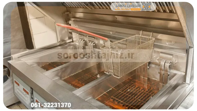 لوازم سرخ كردن رستوران