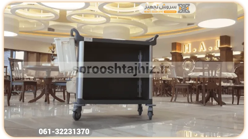 ترولی‌ رستورانی مورد استفاده برای سالن غذا خوری رستوران